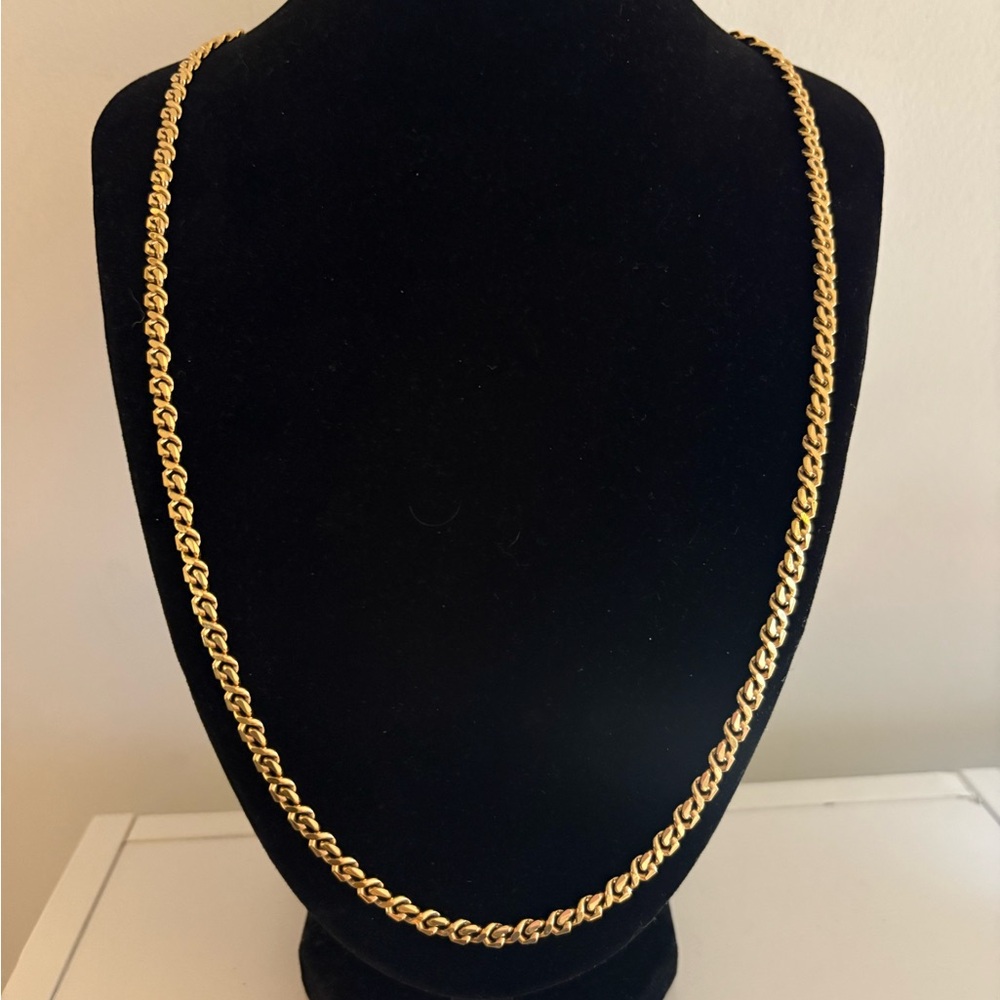 GIVENCHY Excellent Condition Bright Gold Chain Necklace - Picture 2 of 10